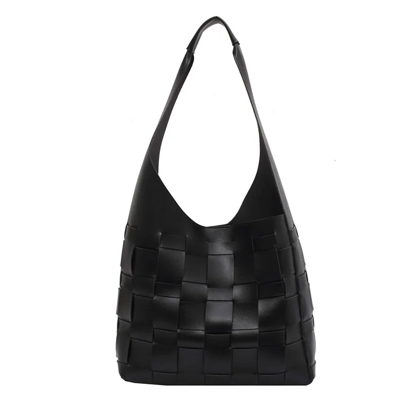 Spring/summer 2021 new fashion woven tote bag women's shoulder bucket bag large capacity personalized commuter luxury bag
Spring/summer 2021 new fashion woven tote bag women's shoulder bucket bag large capacity personalized commuter luxury bag