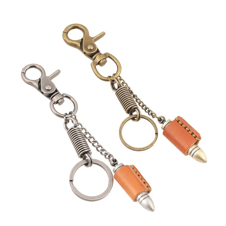 Punk men's vintage cowhide keychain alloy key pendant backpack decorative pendant
Punk men's vintage cowhide keychain alloy key pendant backpack decorative pendant