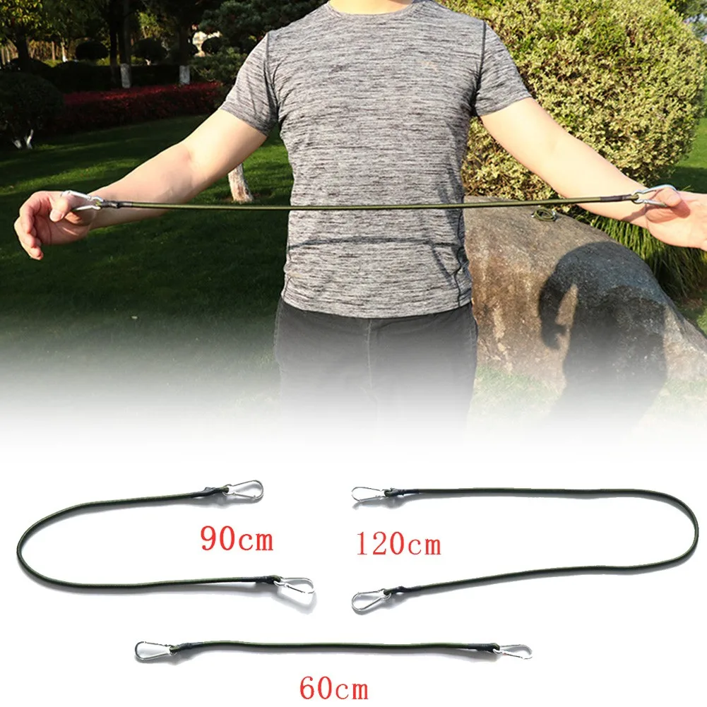 60/90/120cm Bungee Cord Ropes W/ 7# Carabiner Heavy Duty Bungee Cord Ropes Carabiner Clips Camping Baggage Straps Outdoor Tools
60/90/120cm Bungee Cord Ropes W/ 7# Carabiner Heavy Duty Bungee Cord Ropes Carabiner Clips Camping Baggage Straps Outdoor Tools