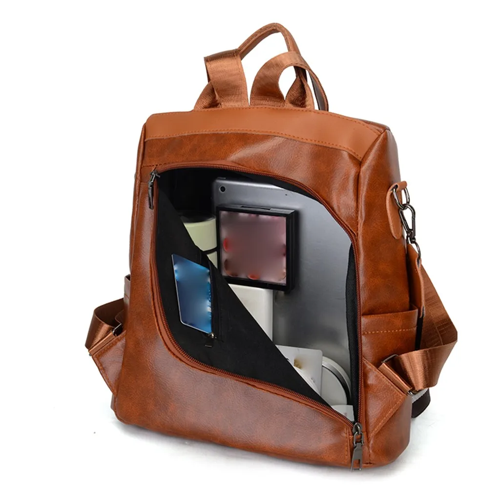 Women Leather Backpack High Quality Youth Backpacks for Teenage Girls Female School Shoulder Bag Bagpack bolso mochila mujer
Women Leather Backpack High Quality Youth Backpacks for Teenage Girls Female School Shoulder Bag Bagpack bolso mochila mujer
