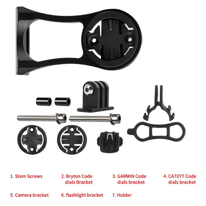Aluminum Alloy Bike Code Table Seat Bicycle Computer Holder Mount Extension Holder Brackets for Garmin Bryton Cateye Gopro
Aluminum Alloy Bike Code Table Seat Bicycle Computer Holder Mount Extension Holder Brackets for Garmin Bryton Cateye Gopro