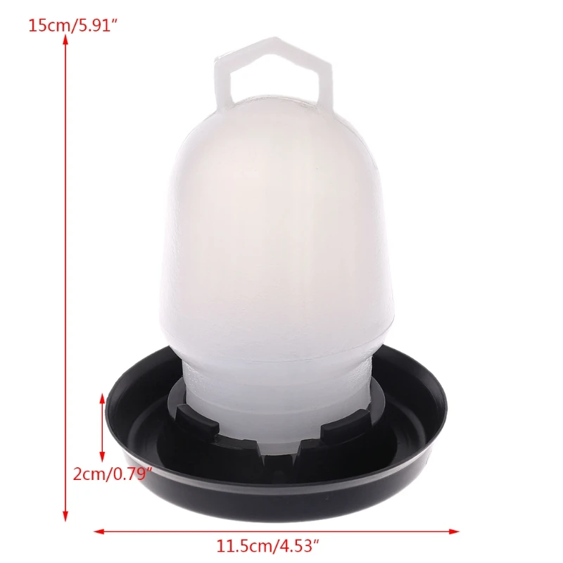 B2RF Kettle Shape Plastic Chicken Water Drinking Bird Quail Poultry Drink Implement
B2RF Kettle Shape Plastic Chicken Water Drinking Bird Quail Poultry Drink Implement