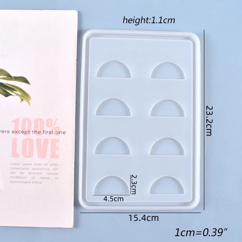 Crystal Epoxy Resin Mold DIY Crafts Jewelry Storage Box Making Tool Eyelash Tray Silicone Mould
Crystal Epoxy Resin Mold DIY Crafts Jewelry Storage Box Making Tool Eyelash Tray Silicone Mould