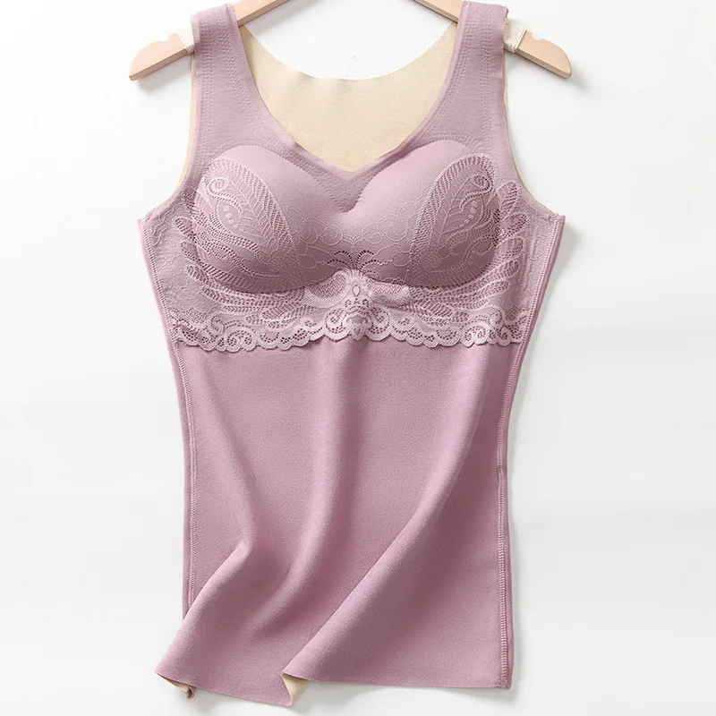 New Winter Thermal Underwear Vest Tops Women Seamless Female Thermal Skin Warm Sleepwear
New Winter Thermal Underwear Vest Tops Women Seamless Female Thermal Skin Warm Sleepwear