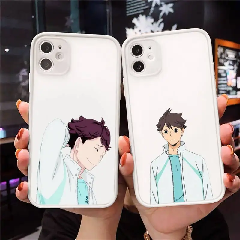 Haikyuu Oikawa Phone Case Clear matte transparent For white iPhone 7 8 x xs xr 11 12 pro plus max mini Funda
Haikyuu Oikawa Phone Case Clear matte transparent For white iPhone 7 8 x xs xr 11 12 pro plus max mini Funda