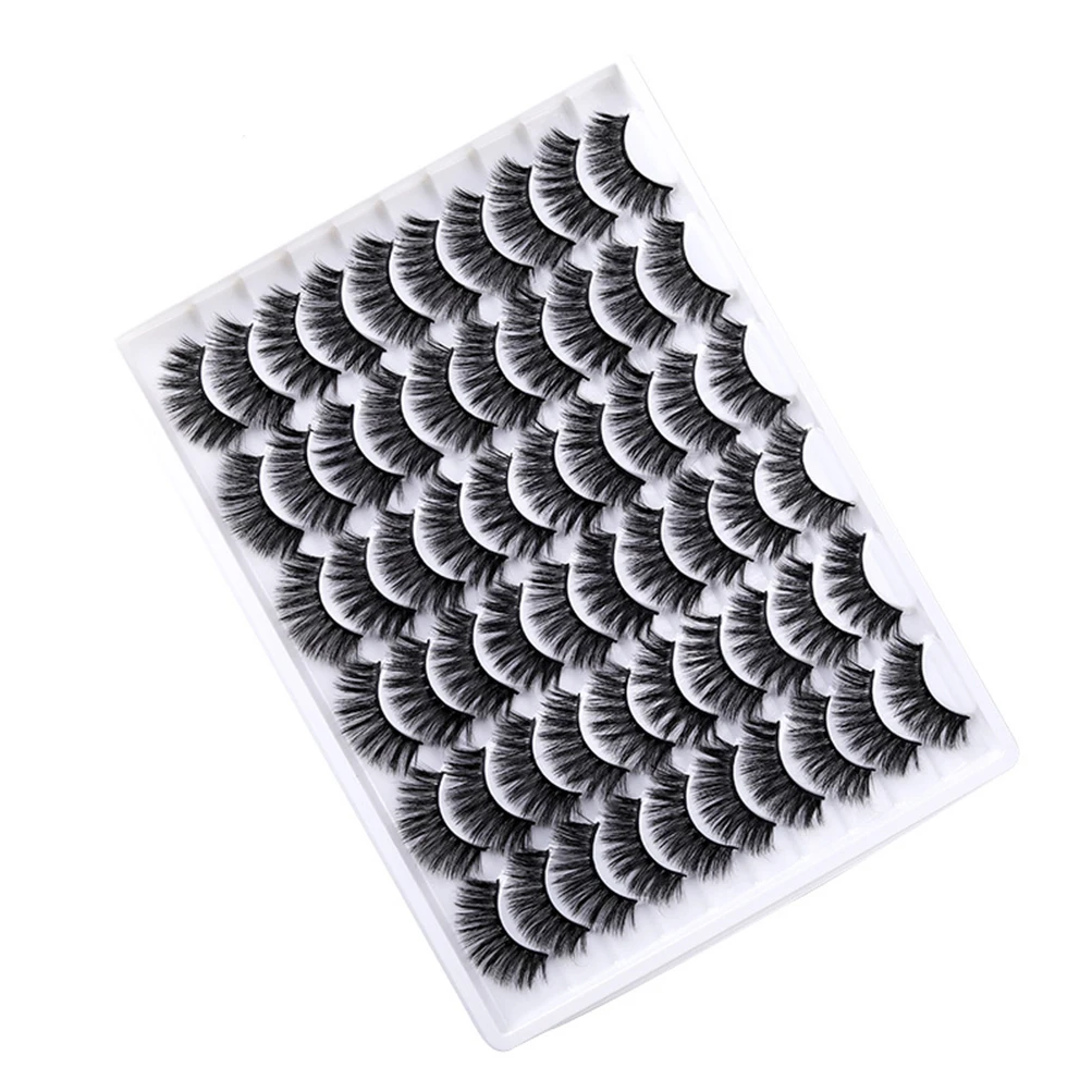 10 Sets 30 Pairs of 3D Natural Thick Eyelashes Private Label Long Curly Lashes Bulk Wholesale Eyelash Box Packaging Custom Logos
10 Sets 30 Pairs of 3D Natural Thick Eyelashes Private Label Long Curly Lashes Bulk Wholesale Eyelash Box Packaging Custom Logos