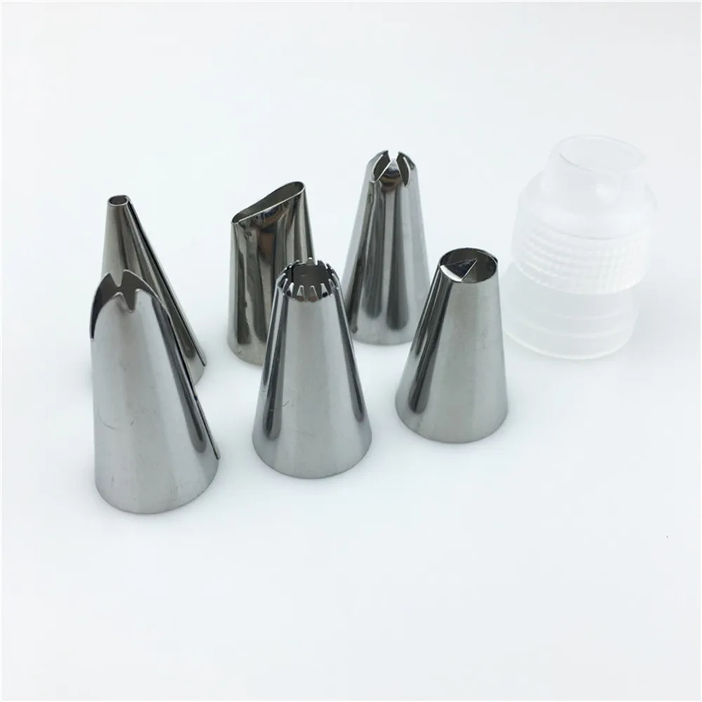 8Pcs/Set Silicone Pastry Bag Tips DIY Kitchen Cake Icing Piping Cream Cake Decorating Tip Sets Reusable Pastry Bag+6 Nozzle Set
8Pcs/Set Silicone Pastry Bag Tips DIY Kitchen Cake Icing Piping Cream Cake Decorating Tip Sets Reusable Pastry Bag+6 Nozzle Set
