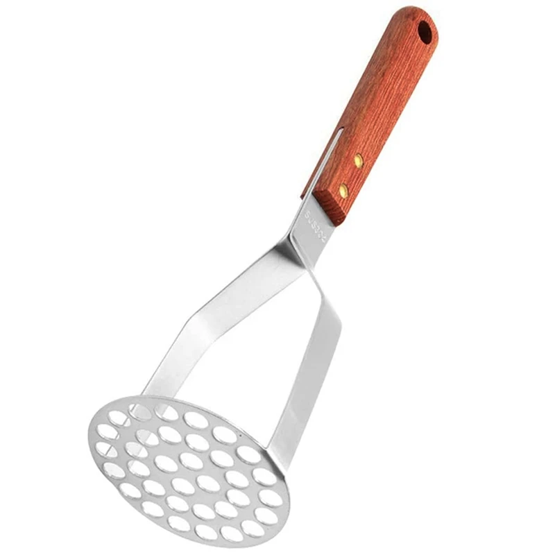 Potato Masher Kitchen Tool Stainless Steel, Garlic Press Cooking and Kitchen Gadgets, Ergonomic Design, Non-Slip Handle
Potato Masher Kitchen Tool Stainless Steel, Garlic Press Cooking and Kitchen Gadgets, Ergonomic Design, Non-Slip Handle