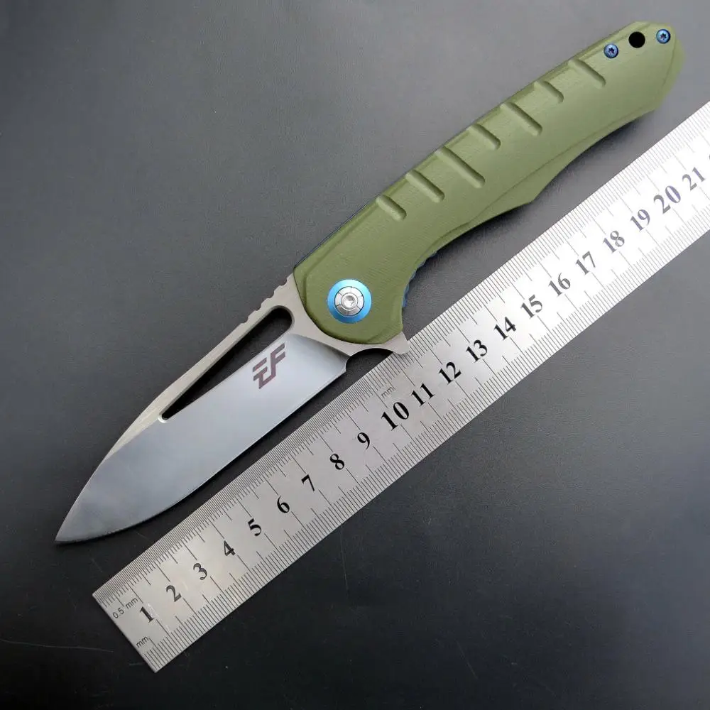 Складной нож Eafengrow EF916 карманный D2 Blade G10 тактический походный охотничий