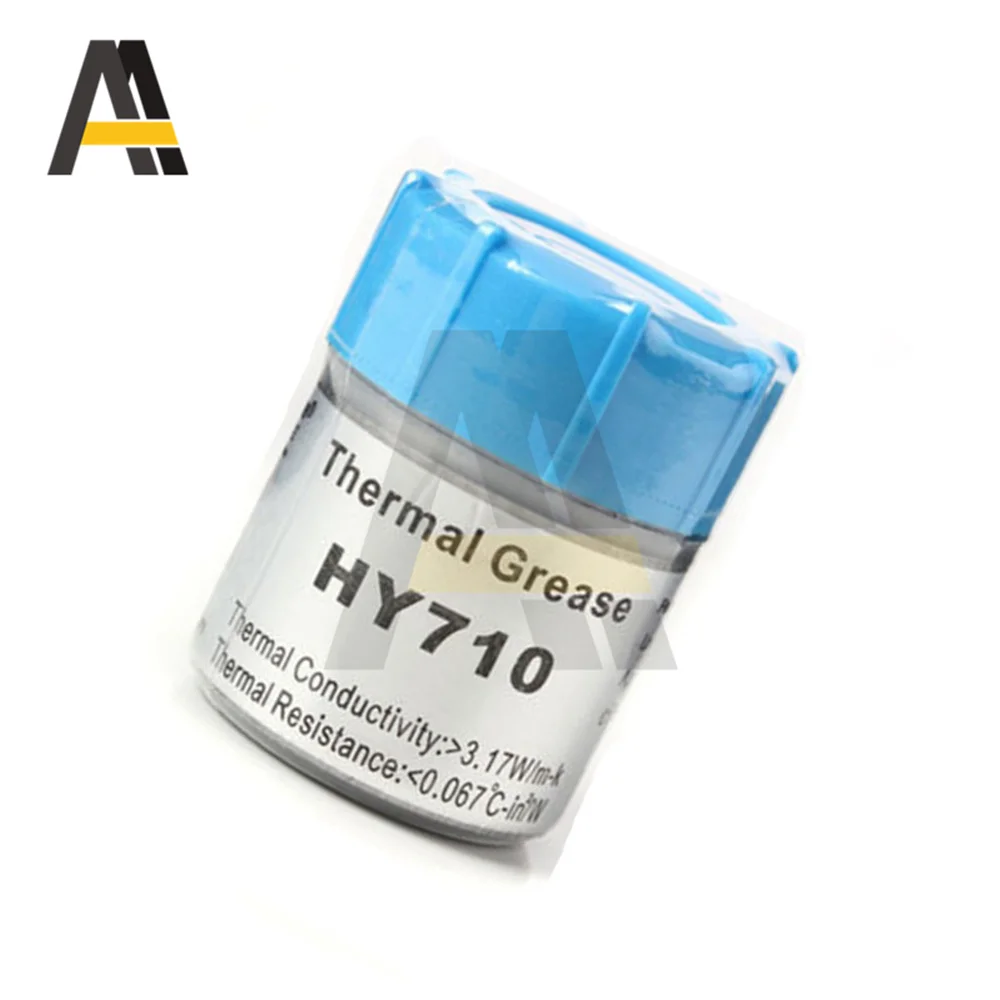 

HY710 Processor CPU GPU Radiator Cooling Paste 20g Composite Lubricating Thermal Conductive Silicone Grease Glue