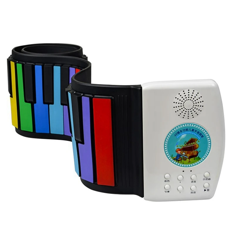 2set Hand Roll Piano 49-Key Flexible Roll-Up Educational Electronic Digital Music Piano Keyboard A & B
2set Hand Roll Piano 49-Key Flexible Roll-Up Educational Electronic Digital Music Piano Keyboard A & B