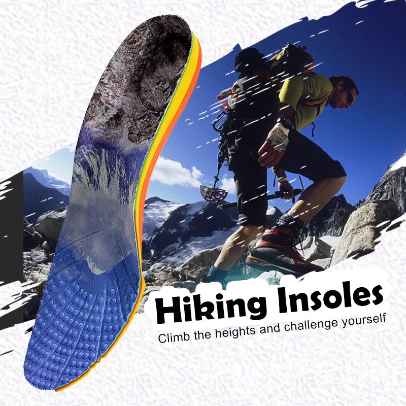 BANGNIPAD Men/Wome Outdoor Sports Insoles For Hiking High Arch Support Shock Absorption Breathable Soft Non-Slipn Elasticity
BANGNIPAD Men/Wome Outdoor Sports Insoles For Hiking High Arch Support Shock Absorption Breathable Soft Non-Slipn Elasticity