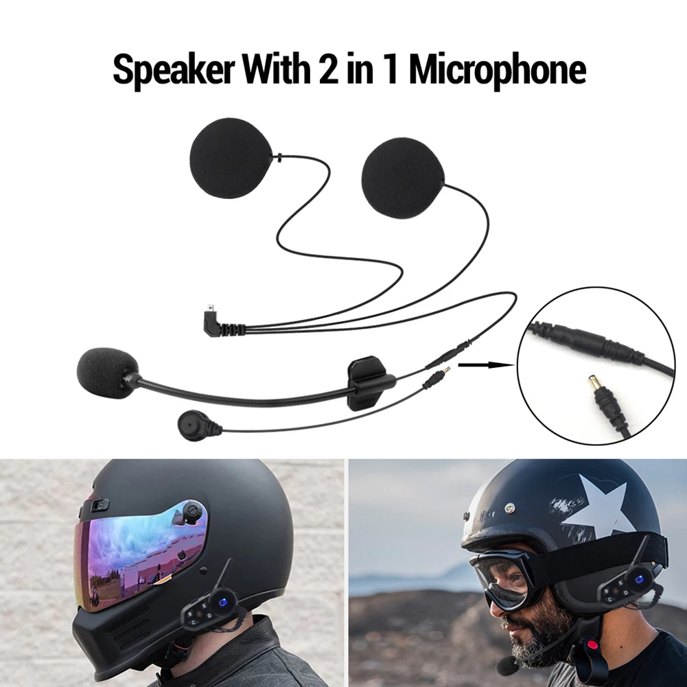 Wireless Headset Helmets 1200m 2 People Waterproof Motorcycle Helmet Bluetooth-compatible Interphone Headsets
Wireless Headset Helmets 1200m 2 People Waterproof Motorcycle Helmet Bluetooth-compatible Interphone Headsets