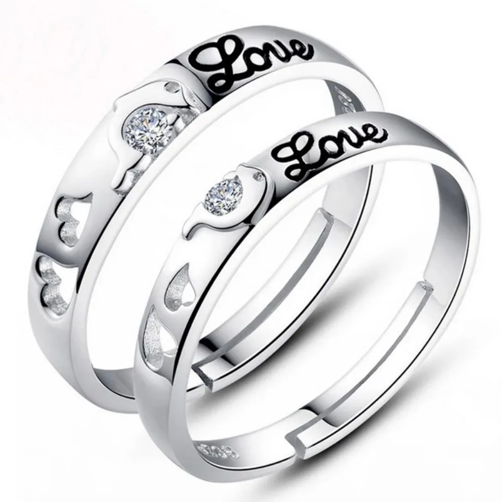 Fashion Silver Plated Ring Romantic Open Ring Carved Dolphin with ZIrconia for Lovers Wedding Engagement Resizable JZ022OWXR 
Fashion Silver Plated Ring Romantic Open Ring Carved Dolphin with ZIrconia for Lovers Wedding Engagement Resizable JZ022OWXR