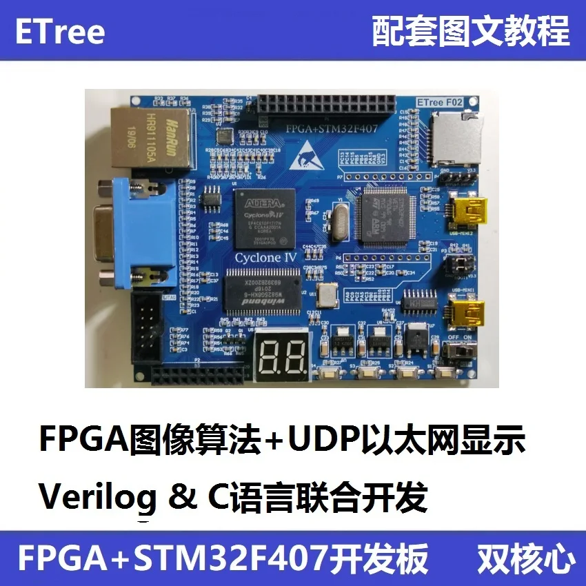 

FPGA Development board STM32F407 development board Ethernet FSMC image processing ETree