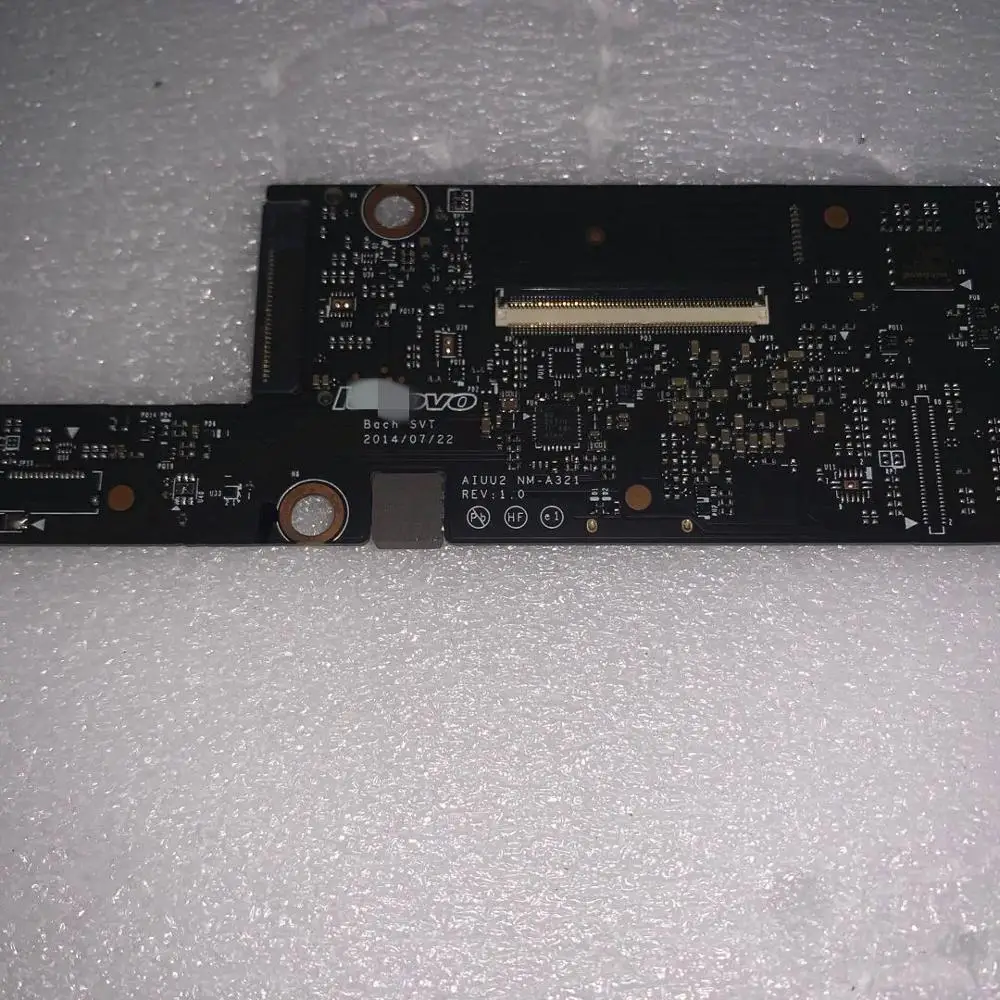 AIUU2 NM-A321 Laptop motherboard For Lenovo YOGA 3PRO 1370 3-1370 mainboard With CoRE M5 5Y71/5Y70/5Y51 8GB-RAM 100% TEST ok
AIUU2 NM-A321 Laptop motherboard For Lenovo YOGA 3PRO 1370 3-1370 mainboard With CoRE M5 5Y71/5Y70/5Y51 8GB-RAM 100% TEST ok