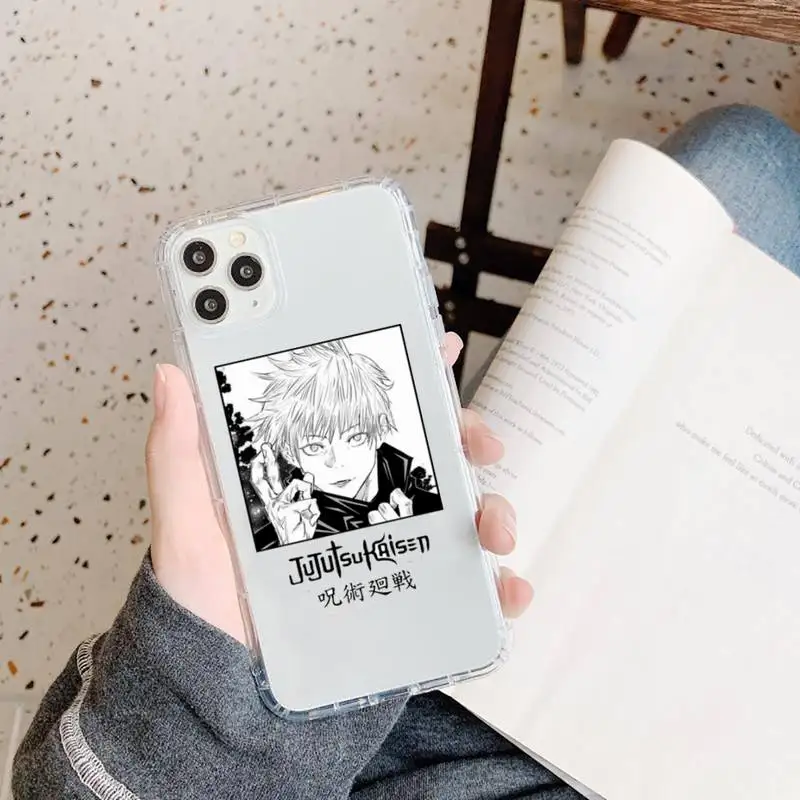 Japanese Anime Jujutsu Kaisen Phone Case Transparent soft For iphone 5 5s 5c se 6 6s 7 8 11 12 plus mini x xs xr pro max
Japanese Anime Jujutsu Kaisen Phone Case Transparent soft For iphone 5 5s 5c se 6 6s 7 8 11 12 plus mini x xs xr pro max
