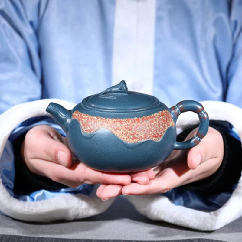 Teteras Teapot Yixing Zisha Clay Chinese Porcelain Teapots Gongfu Tea Set 310ml New Arrived Famous Handmade Pots With Gift Box
Teteras Teapot Yixing Zisha Clay Chinese Porcelain Teapots Gongfu Tea Set 310ml New Arrived Famous Handmade Pots With Gift Box