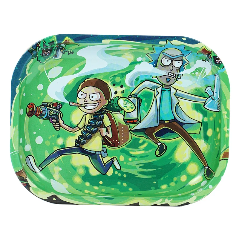 Metal Rolling Tray Tobacco Tray Cigarette Tray Creative Pattern Smoking Accessories Place Tray Storage Tray Dropshipping
Metal Rolling Tray Tobacco Tray Cigarette Tray Creative Pattern Smoking Accessories Place Tray Storage Tray Dropshipping