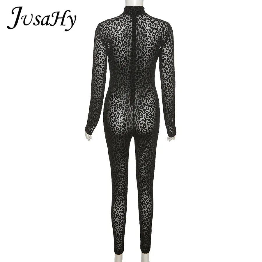 JuSaHy Y2K Leopard Print Jumpsuit for Women Autumn Long Sleeves Stand Collar Skinny Slim Casual Streetwear Female Tracksuit New
JuSaHy Y2K Leopard Print Jumpsuit for Women Autumn Long Sleeves Stand Collar Skinny Slim Casual Streetwear Female Tracksuit New