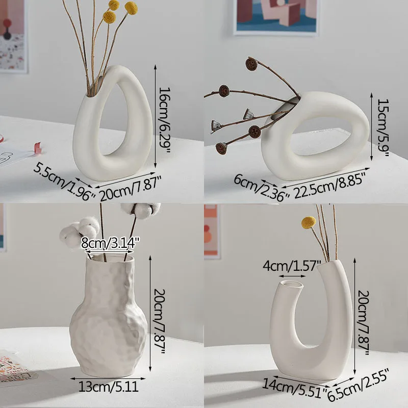Home Decoration Dry Flower Vase Art Crafts Flowers Arrangement Creative Irregular Art Vases Ornament Living Room Decoration Gift
Home Decoration Dry Flower Vase Art Crafts Flowers Arrangement Creative Irregular Art Vases Ornament Living Room Decoration Gift