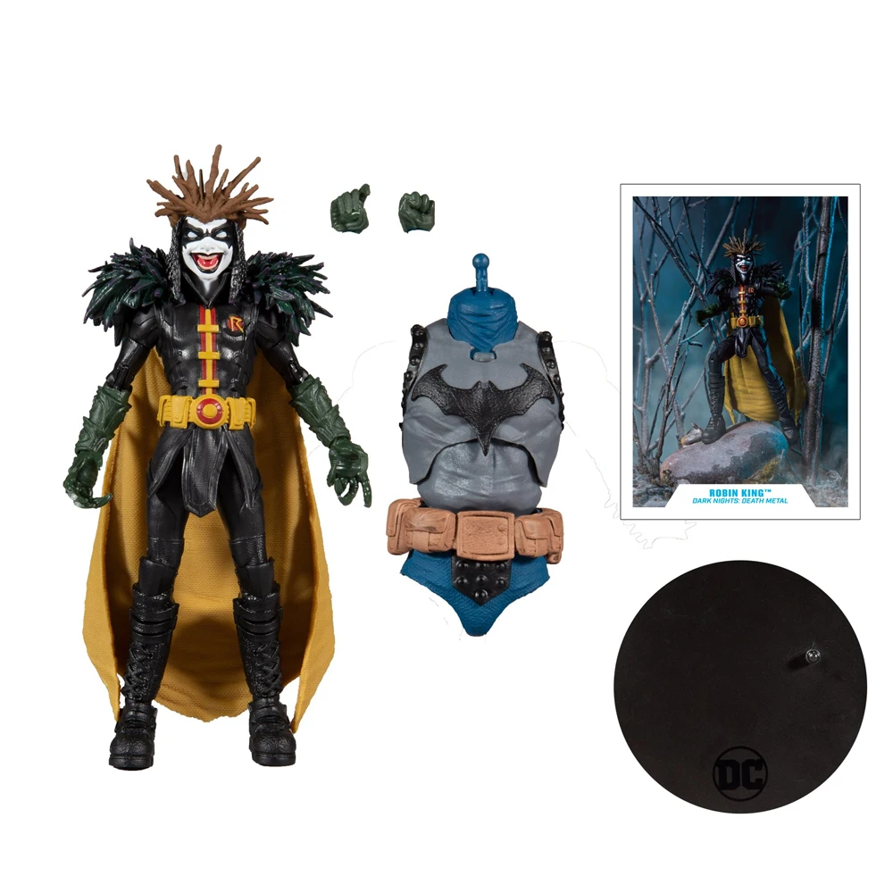 Экшн-фигурки McFarlane Dce RobinK аниме, 7 дюймов, костюм отца темного цвета, коллекционные фигурки, модель, подарок на Хэллоуин, игрушки
Экшн-фигурки McFarlane Dce RobinK аниме, 7 дюймов, костюм отца темного цвета, коллекционные фигурки, модель, подарок на Хэллоуин, игрушки