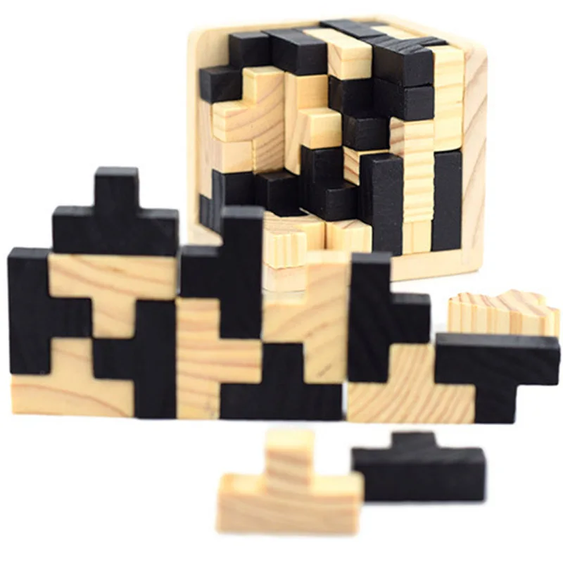 3D Wooden Puzzle Toys Kids IQ Brain Teaser Montessori Toys for Children Early Learning Educational Toys Development
3D Wooden Puzzle Toys Kids IQ Brain Teaser Montessori Toys for Children Early Learning Educational Toys Development