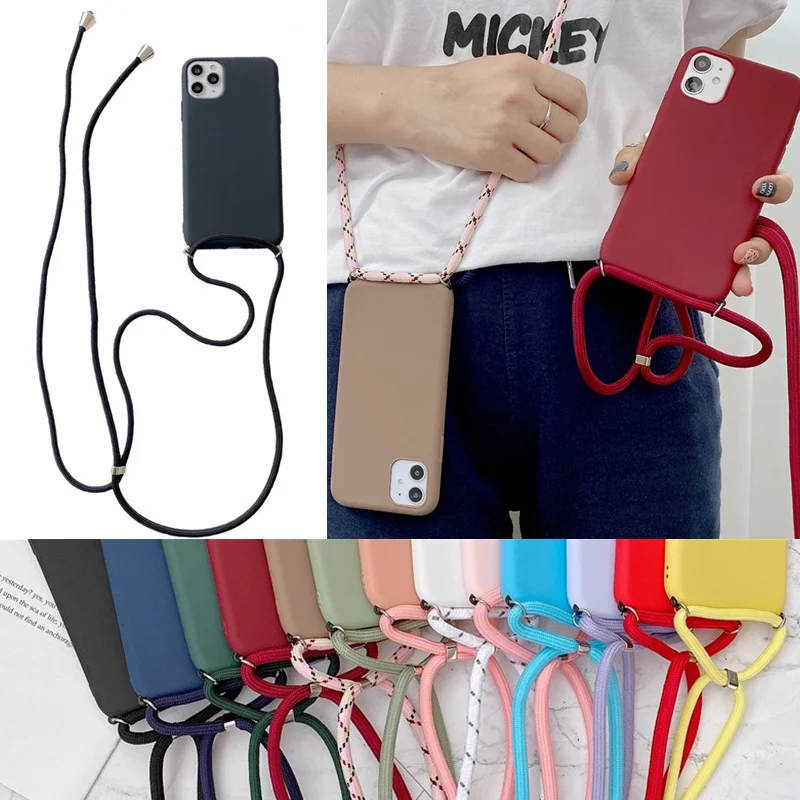 Strap Cord Chain Necklace Lanyard Mobile Phone Case For Apple iPhone 13 11 12 Pro XS MAX 6 7 8plus XR X SE Hands Free Rope Cover
Strap Cord Chain Necklace Lanyard Mobile Phone Case For Apple iPhone 13 11 12 Pro XS MAX 6 7 8plus XR X SE Hands Free Rope Cover