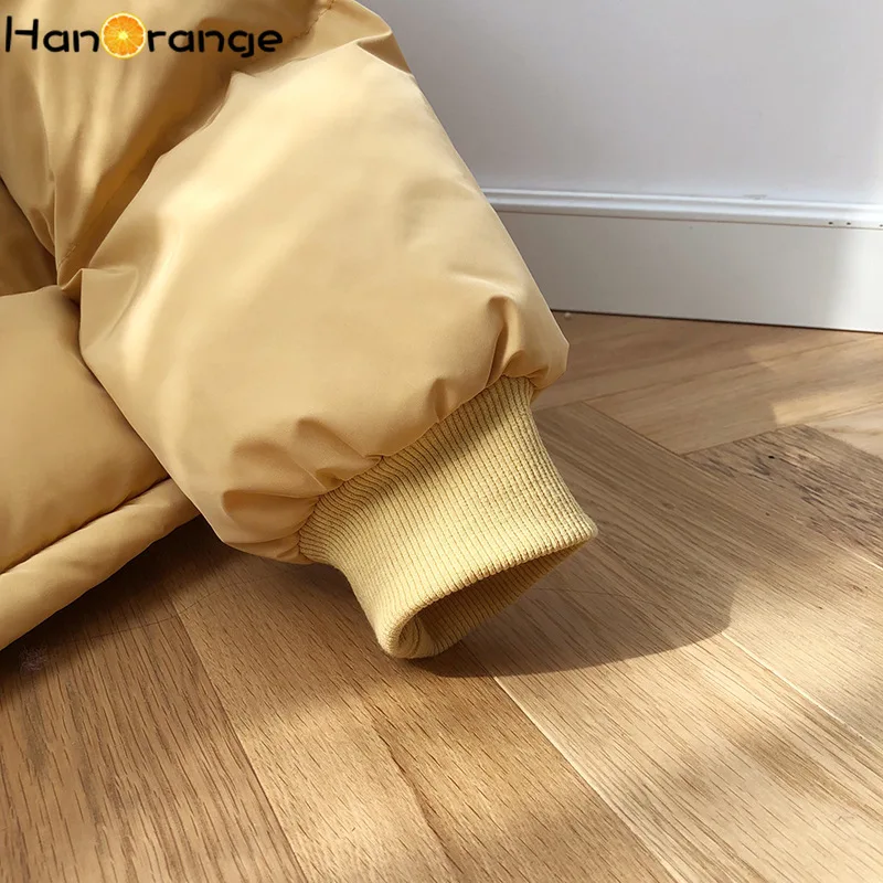 HanOrange Winter Women Short Korean Cotton-padded Jacket Baseball Loose Bread Suit
HanOrange Winter Women Short Korean Cotton-padded Jacket Baseball Loose Bread Suit