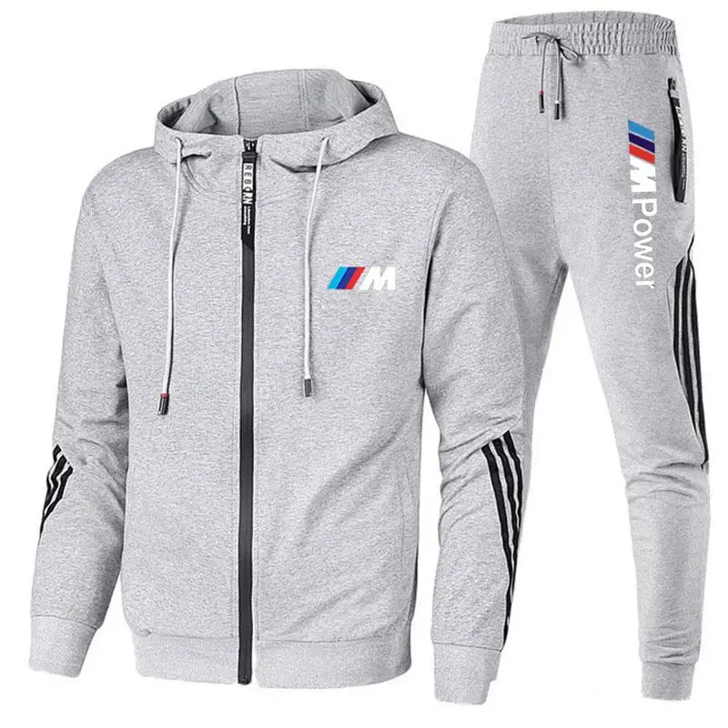 2021New M Men's Football Sets Zipper Hoodie+Pants Two Pieces Casual Tracksuit Male Sportswear Gym Brand Clothing Sweat Suit
2021New M Men's Football Sets Zipper Hoodie+Pants Two Pieces Casual Tracksuit Male Sportswear Gym Brand Clothing Sweat Suit
