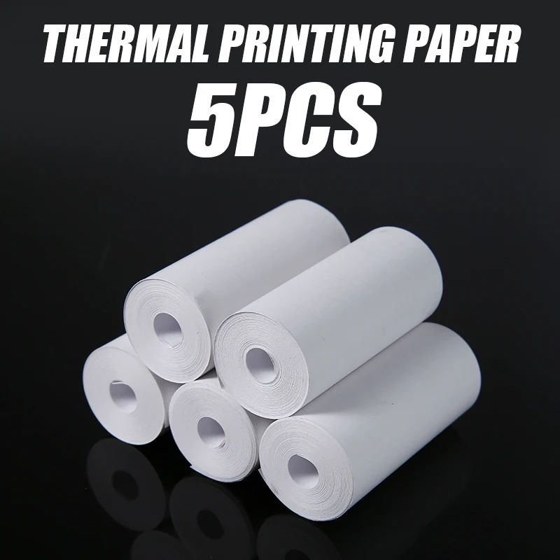 New Arrival 5 Rolls Printing Thermal Papers 57mmx30mm Professional Photo Paper Suitable for Mini Portable Pocket Printer
New Arrival 5 Rolls Printing Thermal Papers 57mmx30mm Professional Photo Paper Suitable for Mini Portable Pocket Printer