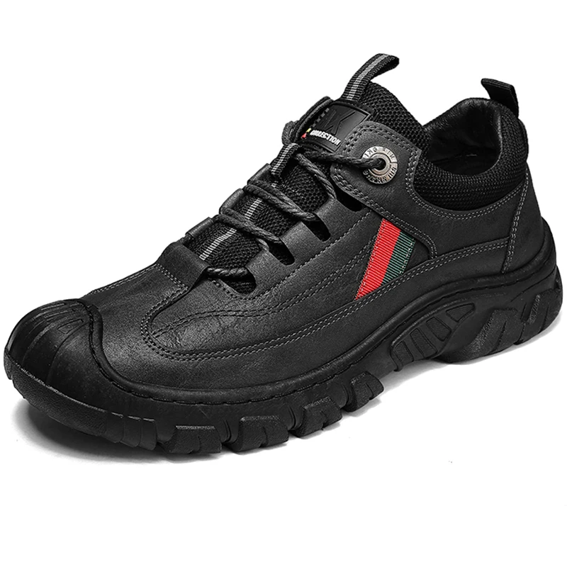 Brand High Quality Men Leather Casual Shoes Fashion Sneakers Thick Sole Autumn Male Walking Shoes Outdoor Mens Rubber Boots Man
Brand High Quality Men Leather Casual Shoes Fashion Sneakers Thick Sole Autumn Male Walking Shoes Outdoor Mens Rubber Boots Man