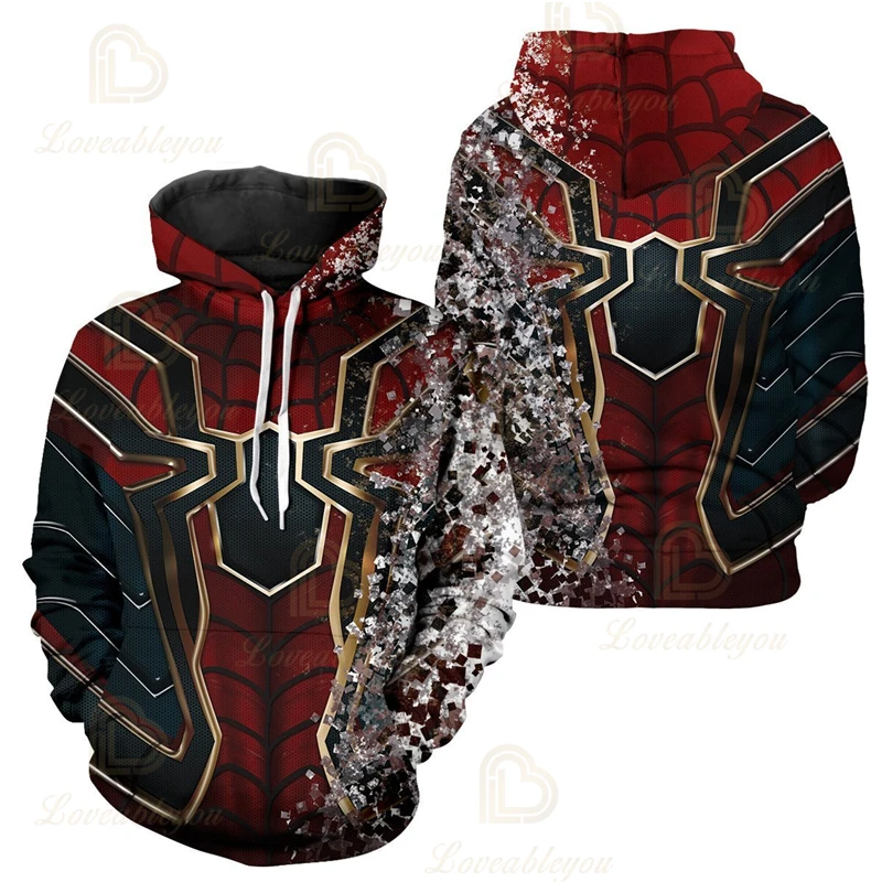 Kids 2021 New 3D Vanishing Spider Print Hoodie Film Peripheral Printing Casual Hooded Sweatshirt Men's Street Fashion Clothes
Kids 2021 New 3D Vanishing Spider Print Hoodie Film Peripheral Printing Casual Hooded Sweatshirt Men's Street Fashion Clothes