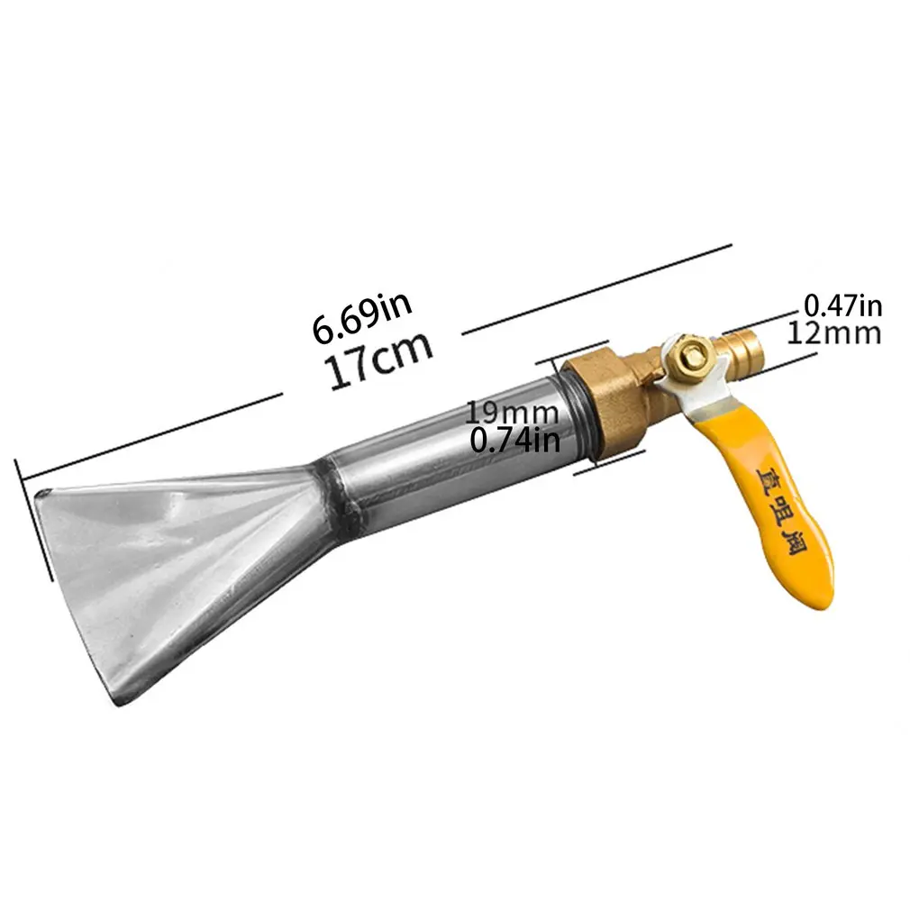 Car Wash Foam Machine Accessory Stainless Steel Flat Mouth Spray Mouth Sliver Car Cleaning Tool Supplies
Car Wash Foam Machine Accessory Stainless Steel Flat Mouth Spray Mouth Sliver Car Cleaning Tool Supplies