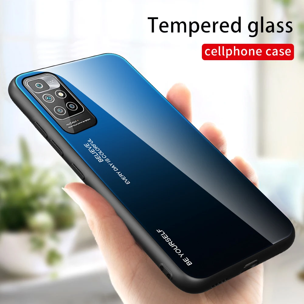 Gradient Tempered Glass Case For Xiaomi Redmi Note 11 Pro Case Silicone Frame Hard Glass Back Cover For Redmi Note 11 Pro Plus
Gradient Tempered Glass Case For Xiaomi Redmi Note 11 Pro Case Silicone Frame Hard Glass Back Cover For Redmi Note 11 Pro Plus