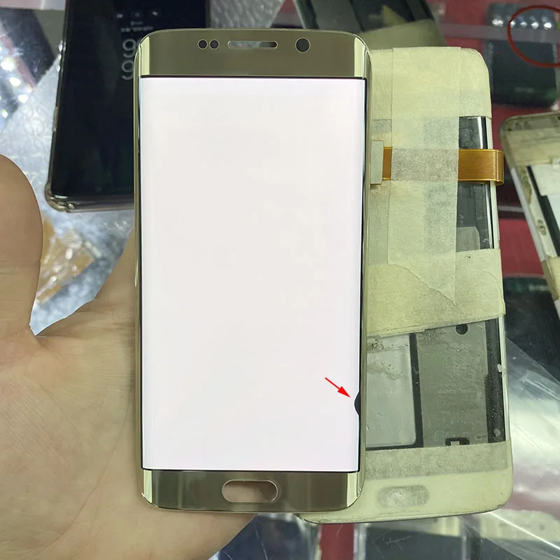 Оригинальный активно-матричные осид, G925F ЖК с сенсорным экраном для Samsung S6 края ЖК-дисплей с рамкой 5,1 ''сенсорный экран в сборе SM-G925 G925A в черный горошек для маленьких девочек
Оригинальный активно-матричные осид, G925F ЖК с сенсорным экраном для Samsung S6 края ЖК-дисплей с рамкой 5,1 ''сенсорный экран в сборе SM-G925 G925A в черный горошек для маленьких девочек