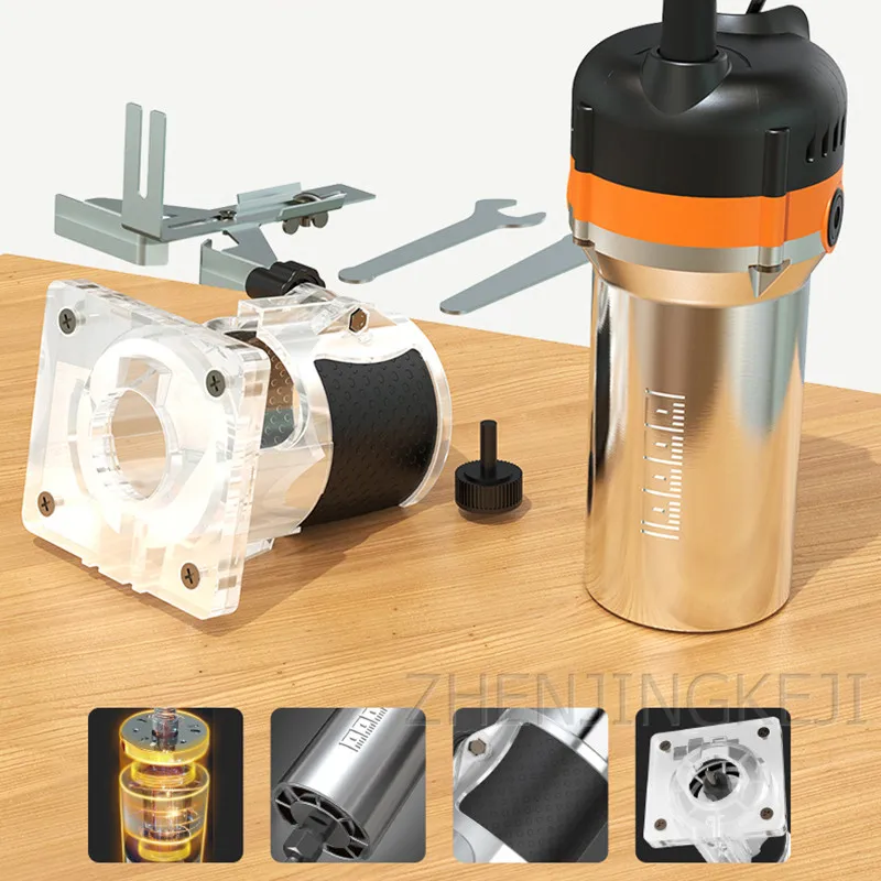 Woodworking Multifunction High Power Slotted Home Improvement Sculpture Aluminum-Plastic Board Trimmer Bakelite Milling Tools
Woodworking Multifunction High Power Slotted Home Improvement Sculpture Aluminum-Plastic Board Trimmer Bakelite Milling Tools