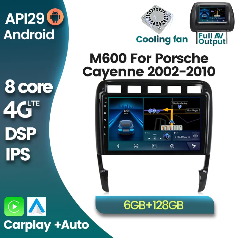 6G+128G Android 10.0 IPS DSP car Multimedia video Player For Porsche Cayenne 2002-2010 Car GPS navigation Autoradio carplay 4G
6G+128G Android 10.0 IPS DSP car Multimedia video Player For Porsche Cayenne 2002-2010 Car GPS navigation Autoradio carplay 4G