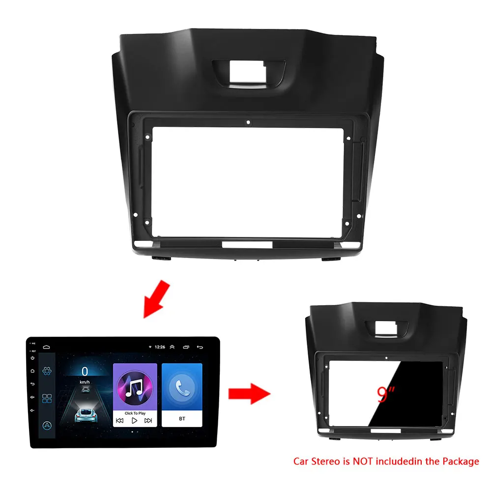 2 DIN GPS Panel Dash Frame Kit Mounting Trim Double Car Radio Fascia Panel Mounting Frame for HOLDEN Colorado 2012-2016
2 DIN GPS Panel Dash Frame Kit Mounting Trim Double Car Radio Fascia Panel Mounting Frame for HOLDEN Colorado 2012-2016