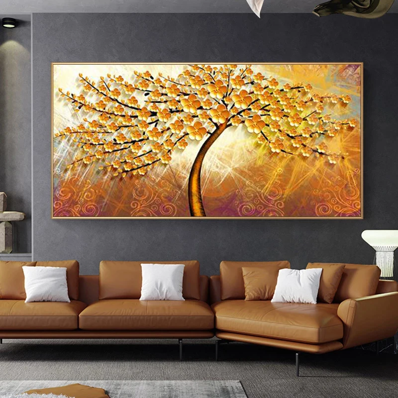 Vintage Home Decor Golden Rich Tree Poster Oil Painting Printed On Canvas Wall Art Pictures For Living Room Decoration Entrance
Vintage Home Decor Golden Rich Tree Poster Oil Painting Printed On Canvas Wall Art Pictures For Living Room Decoration Entrance