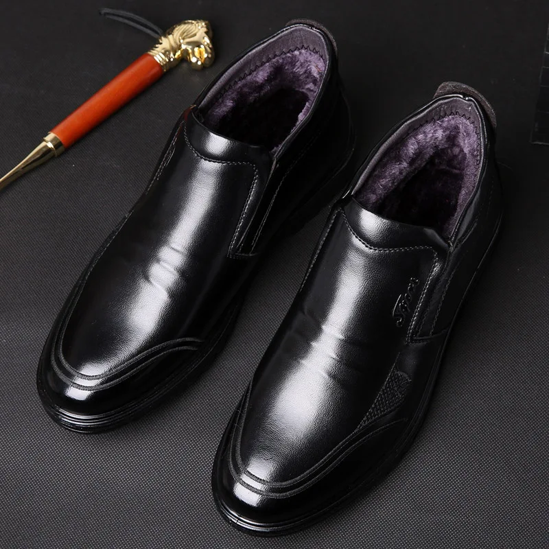 Winter Shoes Men Casual Shoes Fur Plus Leather Breathable Oxfords Wedding Dress Shoes Men Business Warm Formal Shoes Party %
Winter Shoes Men Casual Shoes Fur Plus Leather Breathable Oxfords Wedding Dress Shoes Men Business Warm Formal Shoes Party %