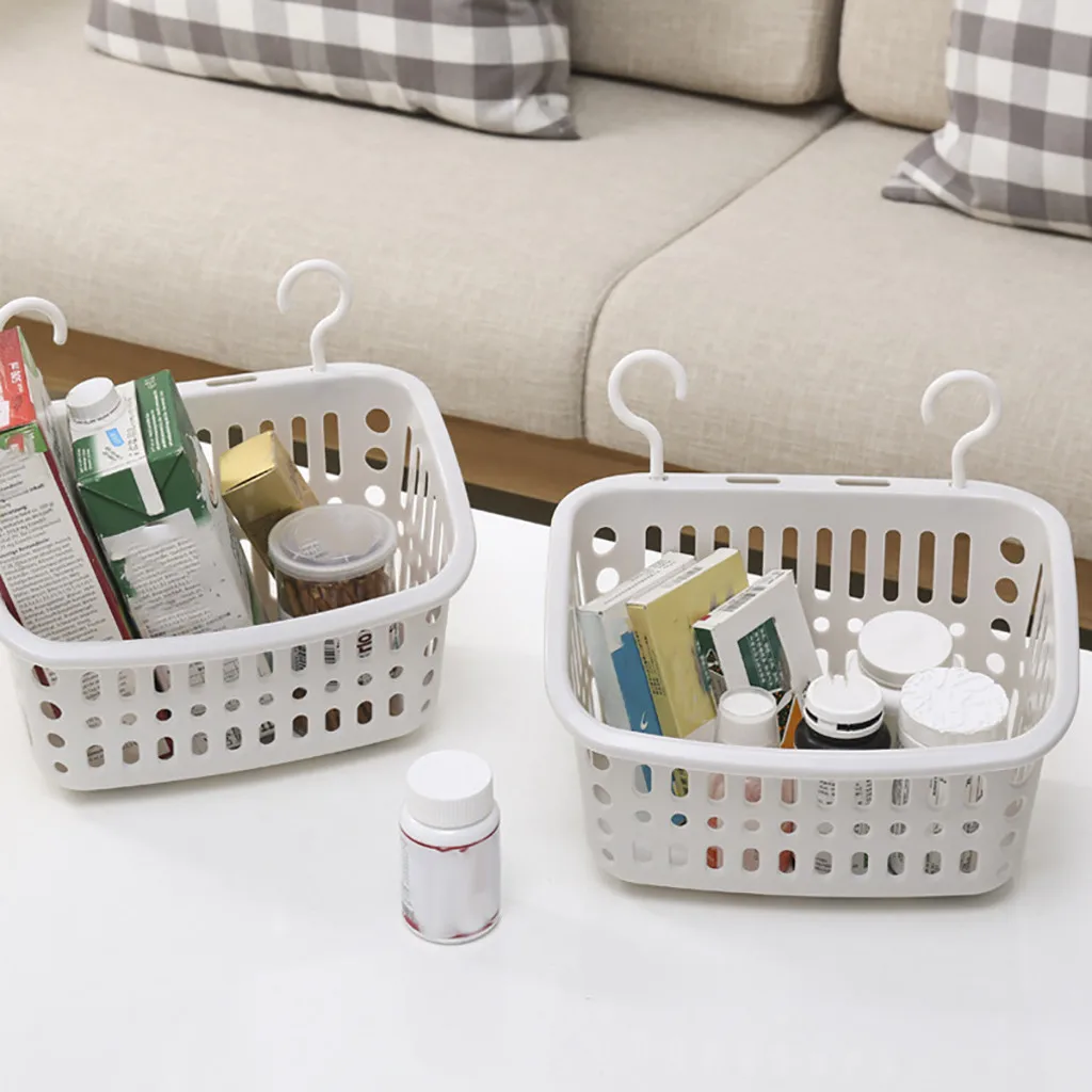 Hanging Shower Basket Plastic Storage Basket With Hook Makeup Organizer Basket for Bathroom Kitchen Seasoning Cup Storage Holder
Hanging Shower Basket Plastic Storage Basket With Hook Makeup Organizer Basket for Bathroom Kitchen Seasoning Cup Storage Holder