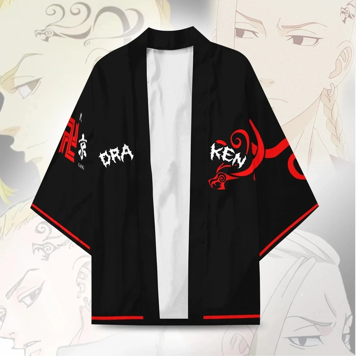 Anime Tokyo Revengers Ryūgūji Ken Kimono Mikey Sano Manjirō Cosplay Costumes Jacket Teens Haori Cloak Cardigan Pajamas Bathrobe
Anime Tokyo Revengers Ryūgūji Ken Kimono Mikey Sano Manjirō Cosplay Costumes Jacket Teens Haori Cloak Cardigan Pajamas Bathrobe
