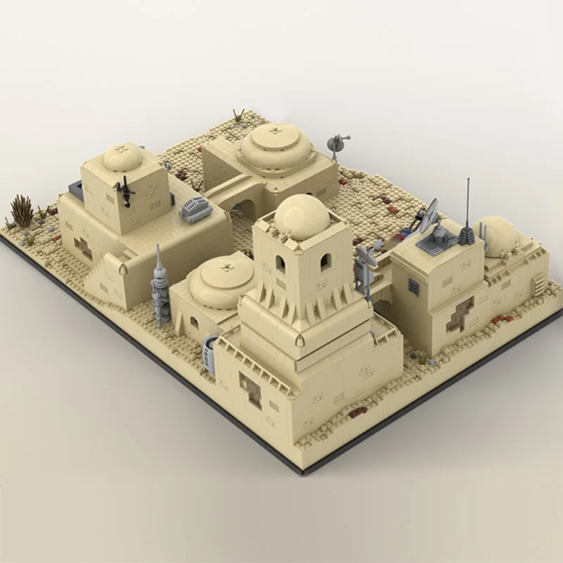 Desert Architecture Mos Eisley-Cantina Bar R2D2 Building Block Brick Toy Compatible MOC-52200 Toy Gift
Desert Architecture Mos Eisley-Cantina Bar R2D2 Building Block Brick Toy Compatible MOC-52200 Toy Gift