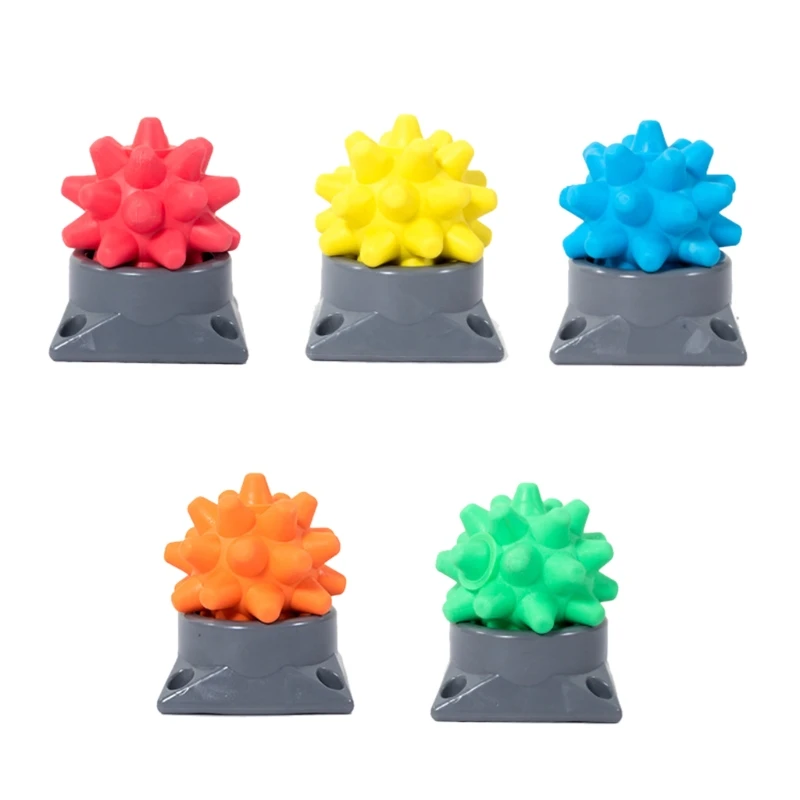 Muscle Relaxation Hedgehog Massage Ball with Trigger Point Foot Massager Portable Acupoint Fascia Ball with Base
Muscle Relaxation Hedgehog Massage Ball with Trigger Point Foot Massager Portable Acupoint Fascia Ball with Base