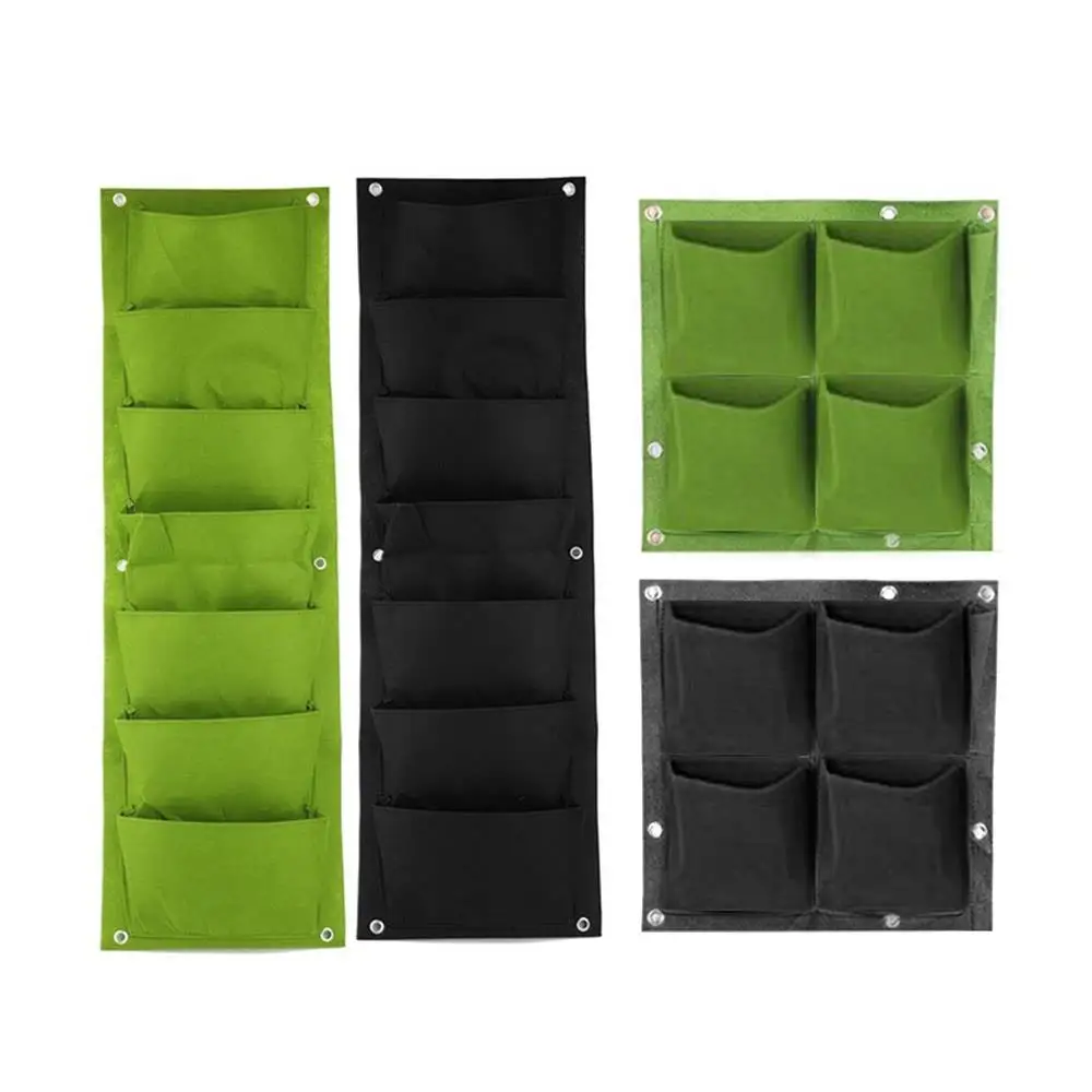 Garden Container 4/7Pockets Flower Pot Practical Planting Bags Potato Grow Pot Nonwoven Spring Wall Hanging Balcony Vegetable
Garden Container 4/7Pockets Flower Pot Practical Planting Bags Potato Grow Pot Nonwoven Spring Wall Hanging Balcony Vegetable