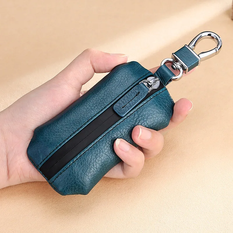 Fashion Lychee Grain Genuine Leather Car Key Case Casual Necessary Auto Remote Control Protective Cover Interior Accessorie Item
Fashion Lychee Grain Genuine Leather Car Key Case Casual Necessary Auto Remote Control Protective Cover Interior Accessorie Item