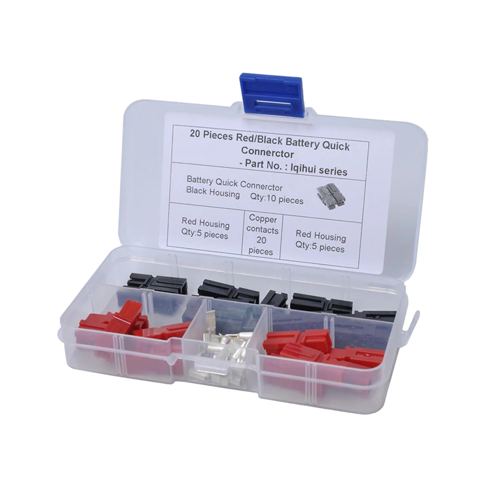 Набор из 20 штекеров для быстрого подключения аккумулятора RV 30A для автомобильного прицепа
Набор из 20 штекеров для быстрого подключения аккумулятора RV 30A для автомобильного прицепа