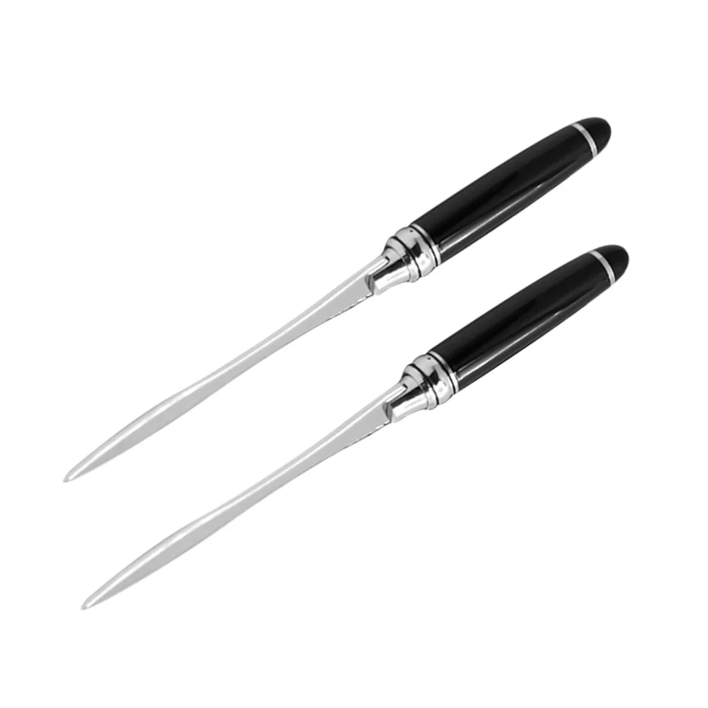 3PCS Vintage Metal Letter Opener Practical Paper Cutter for Office Home School (Black)
3PCS Vintage Metal Letter Opener Practical Paper Cutter for Office Home School (Black)