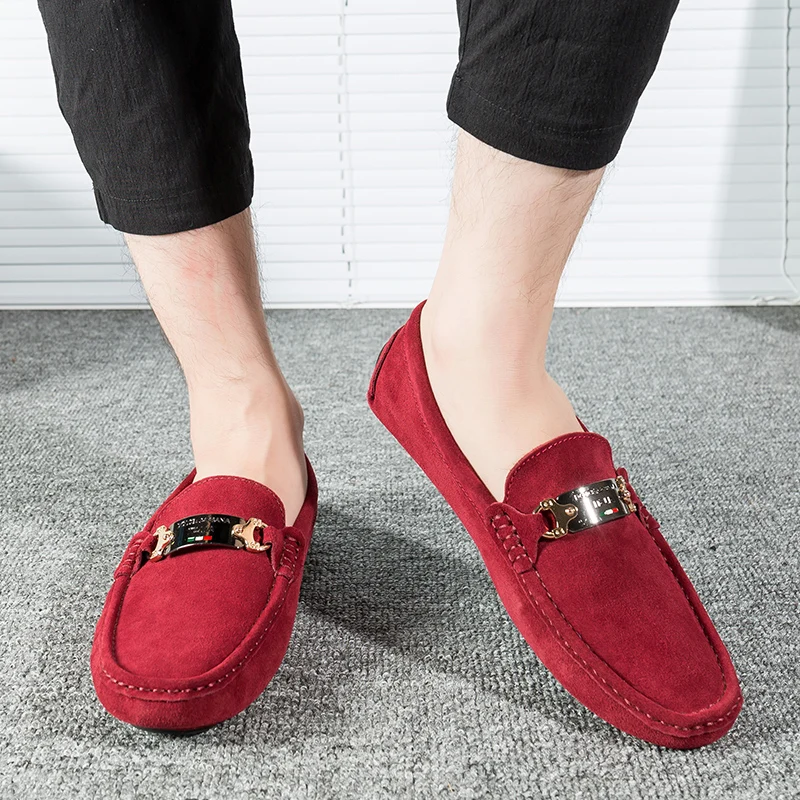 2021 Spring Autumn Walking Men Footwear Slip-on Suede Shoes for Mens Comfortable Men Flats Sneakers Designer Men Lace Up Sneaker
2021 Spring Autumn Walking Men Footwear Slip-on Suede Shoes for Mens Comfortable Men Flats Sneakers Designer Men Lace Up Sneaker